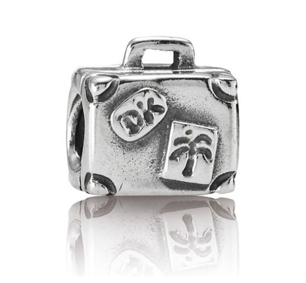 Pandora Serling Silver Suitcase Charm